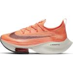 Chaussures de running Nike Zoom Alphafly NEXT% orange pour femme 