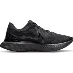 Chaussures de running Nike React Infinity Run noires Pointure 45,5 look fashion pour homme en promo 