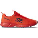 Chaussures de running Salming orange en fil filet légères pour homme 