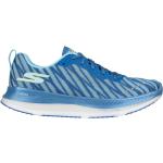 Chaussures de running Skechers bleues Pointure 38,5 pour femme en promo 