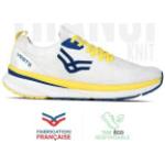 Chaussures de running VEETS blanches made in France look fashion pour homme 