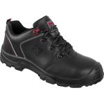 Chaussures de sécurité noires en microfibre avec semelles anti-perforation pour pieds larges Pointure 48 look Rock pour homme 