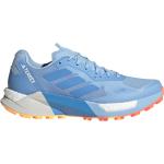 Chaussures de running adidas Terrex Agravic bleues en promo 