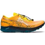 Chaussures de running Asics jaunes légères pour homme en promo 