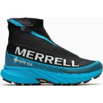 Chaussures de running Merrell noires en fil filet en gore tex étanches look fashion pour homme 
