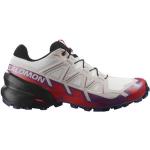Chaussures de Trail Salomon Speedcross 6 Blanc Rouge Violet Femme