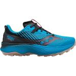 Chaussures de running Saucony bleues Pointure 42,5 pour homme en promo 