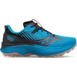 Chaussures de running Saucony bleues pour homme en promo 