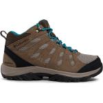 Chaussures de randonnée Columbia Redmond marron en daim imperméables Pointure 41 pour femme en promo 