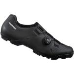 Chaussures de running Shimano noires en cuir synthétique pour pieds larges Pointure 43 pour homme en promo 