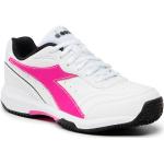 Chaussures de tennis  Diadora blanches en cuir synthétique Pointure 37 pour femme en promo 
