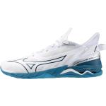 Chaussures d'intérieur pour homme Mizuno WAVE MIRAGE 5 White/Sailor Blue/Silver EUR 44 blanc