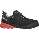 Chaussures de randonnée Dolomite Crodarossa rouges en fil filet en gore tex à lacets Pointure 41,5 look fashion pour homme 