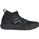 Chaussures de running adidas Five Ten noires en caoutchouc à lacets Pointure 42 pour femme 