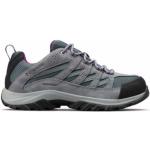 Chaussures de running Columbia Crestwood grises pour femme 