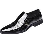 Chaussures oxford de mariage noires à bouts pointus pour pieds larges Pointure 42,5 classiques pour homme 
