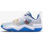 Chaussures Jordan One Take 4 pour Homme Couleur : White/Chile Red-Lagoon Pulse-Gold Taille : 9.5 US | 43 EU | 8.5 UK | 27.5 CM