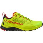 Chaussures de running La Sportiva jaunes en fil filet pour homme 