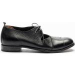 Chaussures Moma noires en cuir à bouts ronds Pointure 40 avec un talon jusqu'à 3cm pour femme 