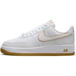 Baskets  Nike Air Force 1 blanches pour homme en promo 