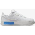 Chaussures Nike AIR FORCE 1 FONTANKA pour Femme - DH1290-101 - Blanc & Bleu