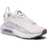 Chaussures Nike Air Max Light blanches à lacets pour fille 
