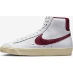 Chaussures Nike Blazer Mid '77 Blanc & Rouge Femme - DV7003-100 - Taille 38.5
