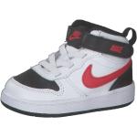 Chaussures Nike Court Borough 2 Blanc & Rouge Enfant - CD7784-110 - Taille 19.5