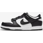 Baskets basses Nike Dunk Low blanches look casual pour enfant 
