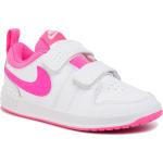 Chaussures Nike Pico 5 blanches à scratchs pour fille 