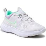 Chaussures de running Nike React Miler 2 grises pour femme en promo 