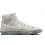 Chaussures Nike Sportswear blanches en toile en cuir NBA Pointure 44 look sportif pour homme en promo 