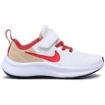 Chaussures Nike Star Runner 3 (PSV) DA2777 101 Sail/Bright Crimson/Sesame 29.5