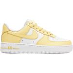 Chaussures de sport Nike Air Force 1 jaunes en cuir Pointure 39 pour femme 