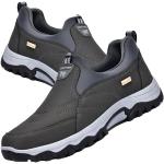 Chaussures de randonnée grises en tissu respirantes pour pieds larges Pointure 44 look fashion pour homme 