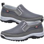 Chaussures de randonnée grises en caoutchouc légères Pointure 42 look fashion pour homme 