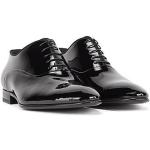Chaussures HUGO BOSS BOSS noires en cuir de veau à lacets à lacets look business pour homme 