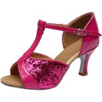 Chaussures de danse de mariage roses imperméables pour pieds larges Pointure 35 look fashion pour homme 