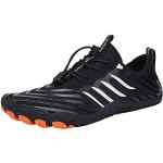 Chaussures de randonnée saison été noires imperméables pour pieds larges Pointure 44 look fashion pour homme 