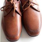 Chaussures oxford marron en cuir made in France Pointure 30 look casual pour enfant 