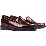 Chaussures réhaussantes pour Homme avec Semelle Augmentant la Taille jusqu'à 7cm. Fabriquées en Peau. Modèle Arosa Bordeaux 43