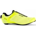 Chaussures de vélo Bontrager jaune fluo respirantes Pointure 39 pour homme 