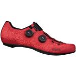 Chaussures de vélo Fizik rouge corail légères Pointure 46 pour homme en promo 