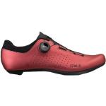 Chaussures de vélo Fizik rouge cerise pour homme en promo 