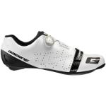 Chaussures de vélo Gaerne blanches en microfibre légères Pointure 41 pour homme en promo 