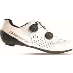 Chaussures de vélo Gaerne blanches en microfibre Pointure 42 pour homme 