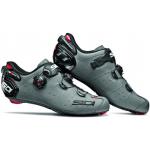 Chaussures de vélo Sidi gris foncé en microfibre Pointure 43 pour homme en promo 