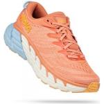 Chaussures de running Hoka Gaviota orange corail pour femme 