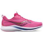 Chaussures de running Saucony Kinvara roses en fil filet légères Pointure 42 pour femme en promo 