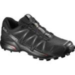 Chaussures de running Salomon Speedcross 4 noires en fil filet résistantes à l'eau pour pieds larges Pointure 43,5 look fashion pour homme 